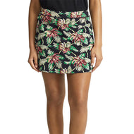 RLX Ralph Lauren Wanita Bercetak Aim Skort 17 " - Pulau Bambu Floral