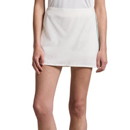 RLX Ralph Lauren Babae 15 "Pagganap Back -Pleated Skort - Ceramic White