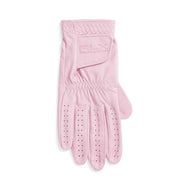 RLX Ralph Lauren Wanita Persembahan Cabretta Leather Golf Glove Kanan - Taman Pink