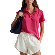 RLX Ralph Lauren Women's Tour Performance Golf Shirt - Currant
