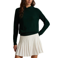 RLX Ralph Lauren Women's Cashmere Hoodie - Moss Agate