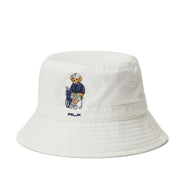 RLX Ralph Lauren Women's Polo Bear Golf Bucket Hat - Puti