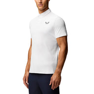 Castore Club Classic Polo Golf Shirt - Puti