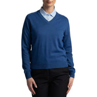 Cross Women's Gina V-Neck Golf Knit - True Blue