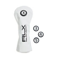 RLX Ralph Lauren Embroidered Fairway Head Cover - Puti