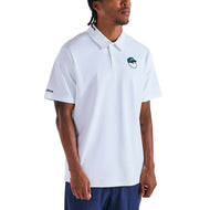 Malbon Fairway Baldwin Golf Polo Shirt - Puti