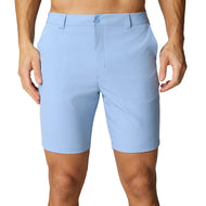 Castore Lightweight Club Golf Shorts - Sky Blue/Midnight Navy