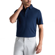 G/Fore Essential Performance Pique Golf Polo Shirt - Twilight