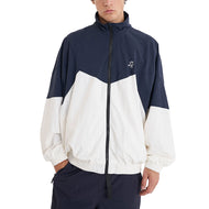 Huffer Caddy Track Golf Jacket - Navy