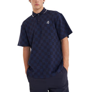 Huffer Suriin ang Par Golf Polo Shirt - Navy