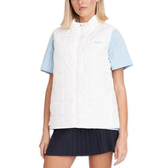 Huffer Women’s Driver Golf Vest - Chalk
