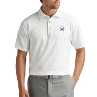 Peter Millar Performance Stretch Jersey Golf Shirt - Puti