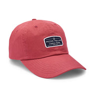 Peter Millar Raleigh 精制高尔夫球帽 - 斗篷红