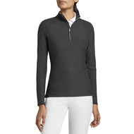 Peter Millar Women Melange Raglan Sleeve 1/4 Zip Midlayer - Itim