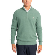 Prestasi Polo Ralph Lauren Coolmax 1/4 Zip - Jersey Green
