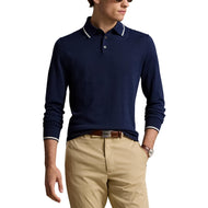 RLX Ralph Lauren Performance Polo -Collar Golf Sweater - Tentera Laut halus