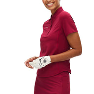 Rohnisch Women's Nicky Golf Polo Shirt - Beet Red