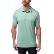 Travis Mathew Acropolis Golf Polo Shirt - Blue Eggshell