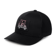 Travis Mathew El Captain 2.0 Snapback Golf Cap - Hitam