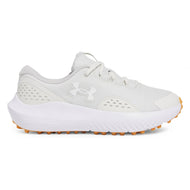 Sa ilalim ng Armor Women Surge Spikeless Golf Shoes - White Clay/White