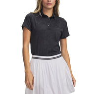 Under Armour Women's ArmourDry Jacquard Golf Polo Shirt - Itim