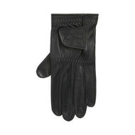 RLX Ralph Lauren Performance Cabretta Balat Golf Glove Kaliwa - Itim
