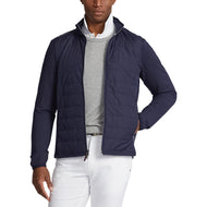 Rlx ralph lauren cool na lana buong zip golf jacket - pino navy