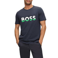 Boss Tee 1 Golf Shirt - Madilim na Blue