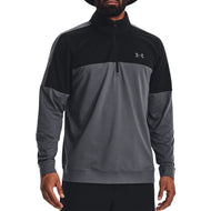 Under Armor Storm Half Zip Golf Mid -Layer - Pitch Grey/Black