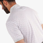 Galvin Green Maxwell Golf Shirt - kelabu/putih sejuk