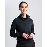 Cross Women's Greta 1/4 Zip Golf Knit - Hitam