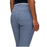 Rohnisch 女式 Chie Comfort 32 英寸高尔夫裤 - Minicheck Skyway
