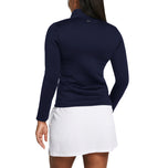 Under Armor's Women's Storm Daytona Golf Full Zip - Midnight Navy / Metallic Silver