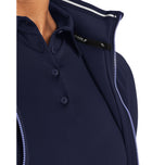 Under Armor's Women's Storm Daytona Golf Full Zip - Midnight Navy / Metallic Silver