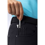 Glenmuir Women's Phoebe Lightweight Stretch Performance Golf Capri Pants - Itim