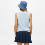 Rohnisch Women's Cotton Cable Knit Golf Vest - Skyway