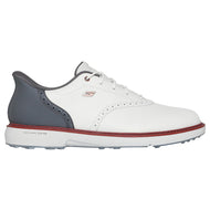 Ang mga Skechers ay pumunta sa golf prestihiyo na walang spikeless golf shoes - natural/grey