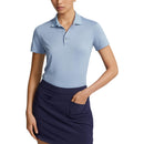 RLX Ralph Lauren Women's Tour Performance Golf Shirt - Vessel Blue