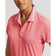 RLX Ralph Lauren Women's Tour Pique Golf Shirt - Desert Rose/White/Hatteras Blue
