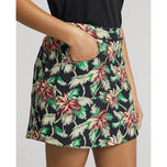 RLX Ralph Lauren Wanita Bercetak Aim Skort 17 " - Pulau Bambu Floral