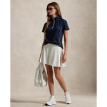 RLX RALPH LAUREN女子模拟脖子1/4拉链高尔夫衬衫 - 精制海军多人