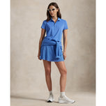 RLX Ralph Lauren Women's Tour Performance Golf Shirt - Summer Blue