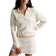 Pullover Golf Campuran Kapas 2/48 RLX Ralph Lauren Wanita - Berbilang Percikan Putih