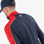 Galvin Green Dave Insulating 1/4 Zip Mid -Layer - Tentera Laut/Merah