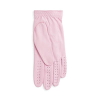 RLX Ralph Lauren Women's Performance Cabretta Leather Golf Glove Right - Garden Pink
