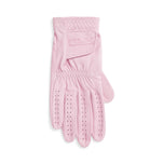 RLX Ralph Lauren Wanita Persembahan Cabretta Leather Golf Glove Kanan - Taman Pink