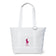 Rlx ralph lauren women's big pony tote bag - ceramic white