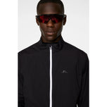 J.Lindeberg Ash Light Packable Golf Jacket - Black