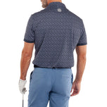 Galvin Green Manuel Golf Shirt - Tentera Laut/Putih