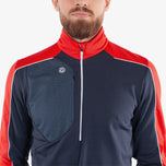 Galvin Green Dave Insulating 1/4 Zip Mid -Layer - Tentera Laut/Merah